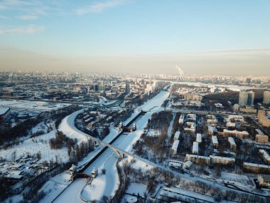 Moskova versite panorama helikopter 