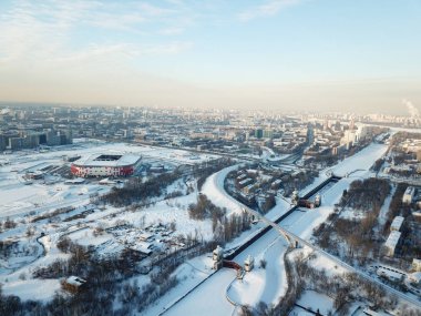 Moskova versite panorama helikopter 