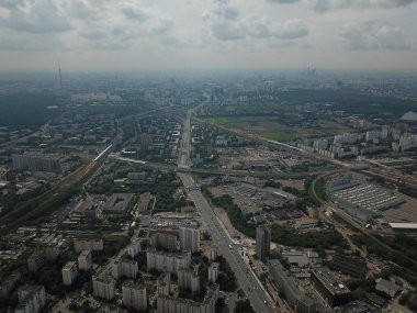 Moskova versite panorama helikopter 