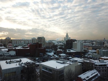Moskova versite panorama helikopter 