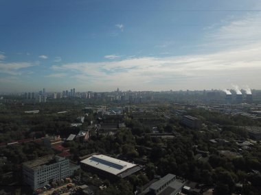 Moskova versite panorama helikopter 