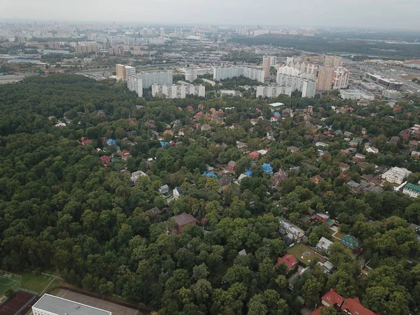 Панорамная Москва Парка Коптер Сити — стоковое фото