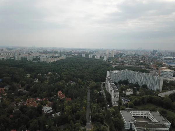 Helikopter panorama şehir kentsel 