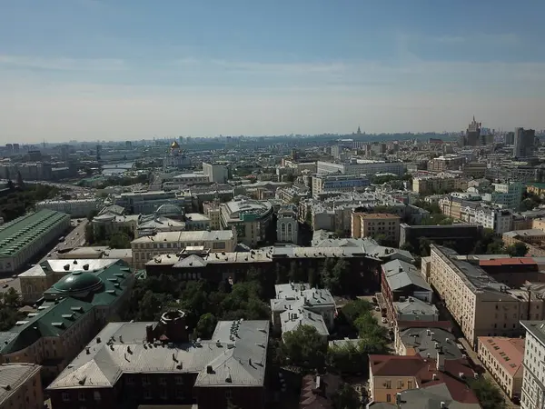 Helikopter Panorama Şehir Kentsel — Stok fotoğraf