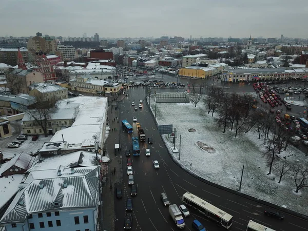 Helikopter panorama Moskova versite