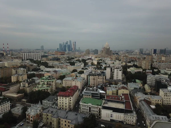 Copter Moscou Sity Panorama — Photo