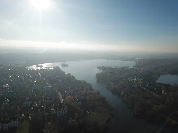 Moskova versite görünümü panorama helikopter