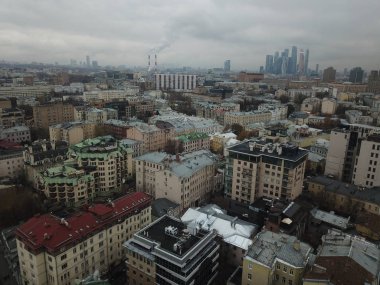 Helikopter panorama fotoğraf versite