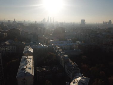 Helikopter panorama fotoğraf versite