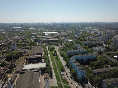 Helikopter panorama fotoğraf versite