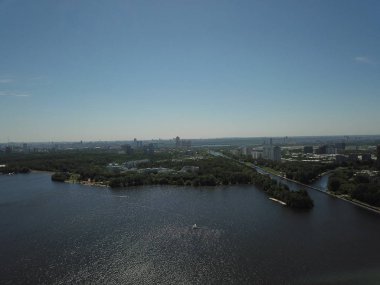 Helikopter panorama fotoğraf versite