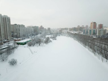 Helikopter panorama fotoğraf versite