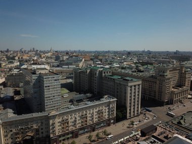 Helikopter Moskova versite görünümü