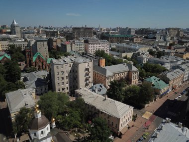 Helikopter Moskova versite görünümü