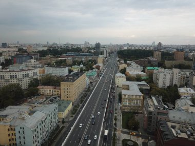 Helikopter Moskova versite görünümü