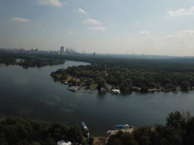 Helikopter Moskova versite görünümü