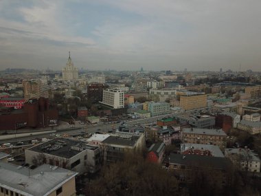 Helikopter Moskova versite görünümü