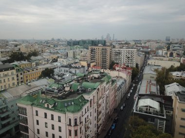 Helikopter Moskova versite görünümü