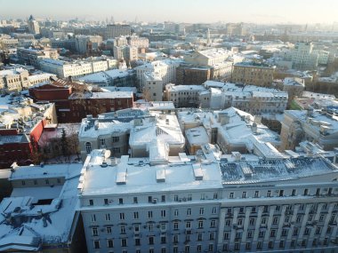 Helikopter Moskova versite görünümü