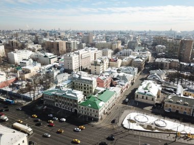 Helikopter Moskova versite görünümü