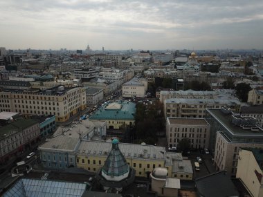 Helikopter Moskova versite görünümü