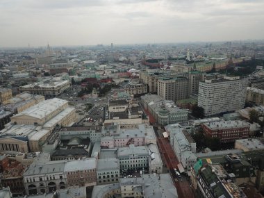 Helikopter Moskova versite görünümü