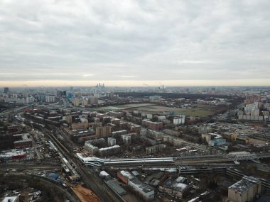 Panorama versite gökyüzü görüntülemek Moskova