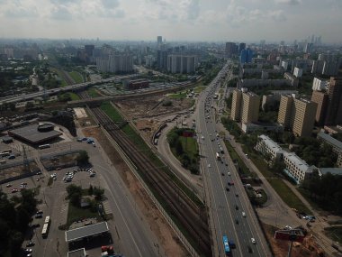 Panorama versite gökyüzü görüntülemek Moskova