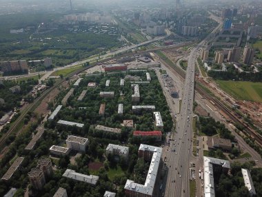 Panorama versite gökyüzü görüntülemek Moskova