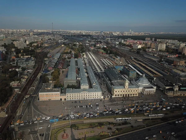 Moskova versite görünümü panorama helikopter