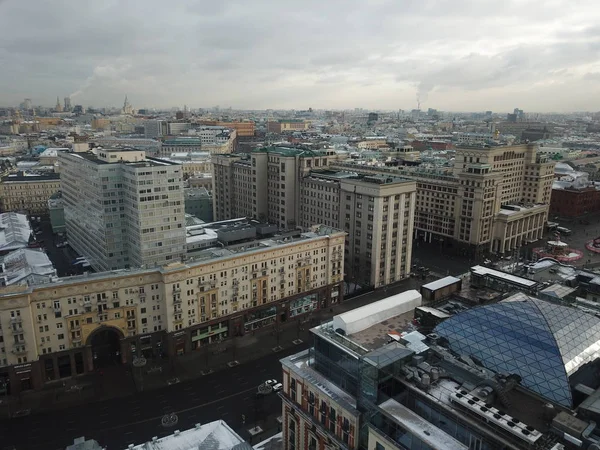 莫斯科大学全景直升机 — 图库照片