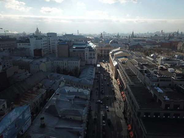 Moskova versite görünümü panorama helikopter