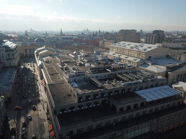 Moskova versite görünümü panorama helikopter
