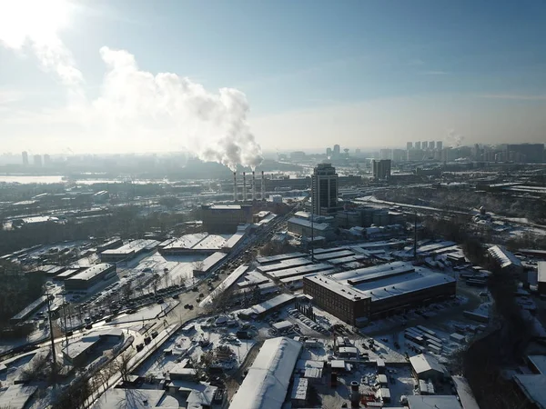 Moskova versite görünümü panorama helikopter
