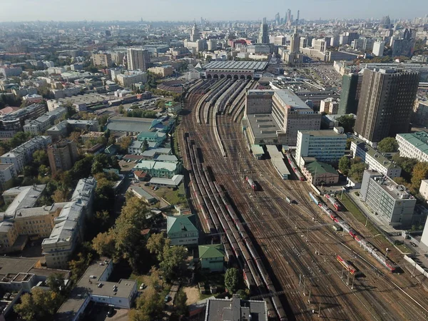 Moskova versite görünümü panorama helikopter