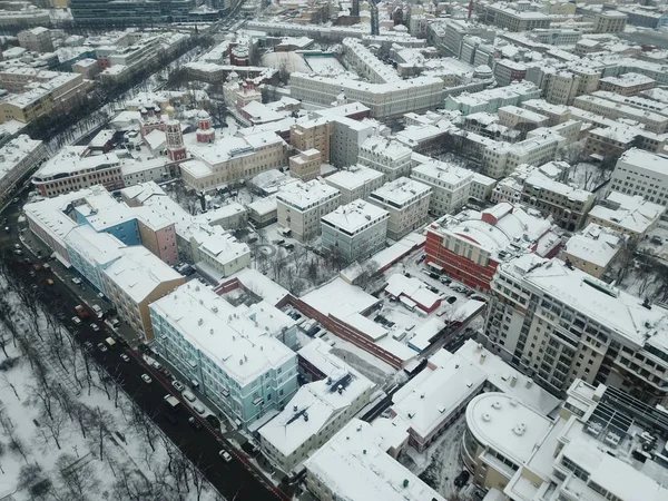 Helikopter Panoráma Fotó Sity — Stock Fotó