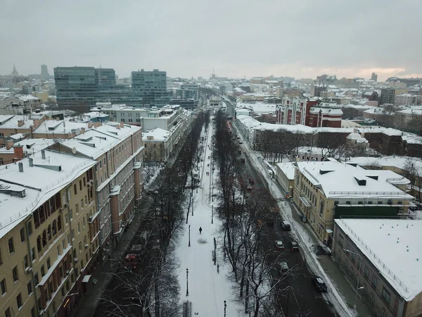 Панорама Видом Москву — стоковое фото