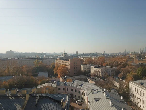 Copter Moskau Sity View Panorama — Stockfoto