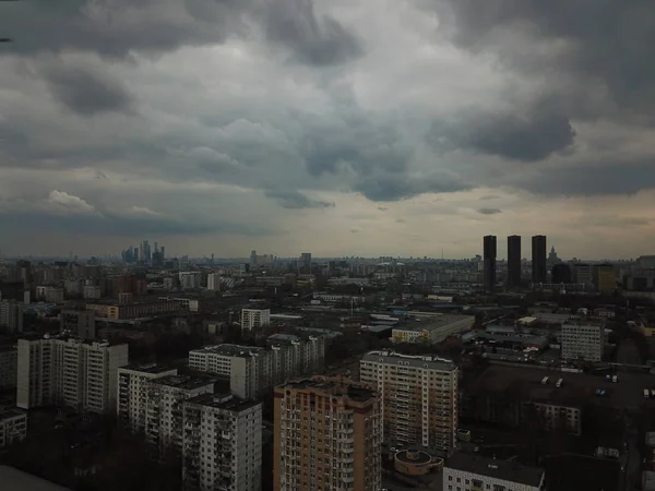 Panoramę Moskwy Sity Widok — Zdjęcie stockowe