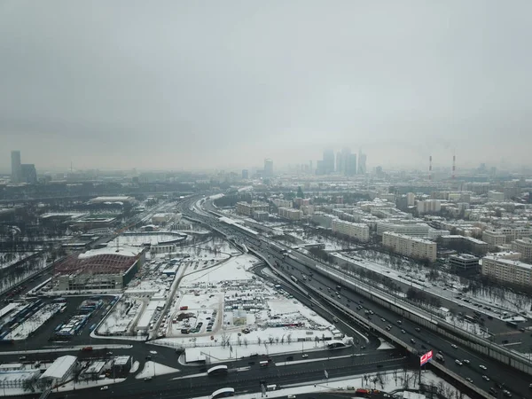 Panorama Moscovo Sity View — Fotografia de Stock