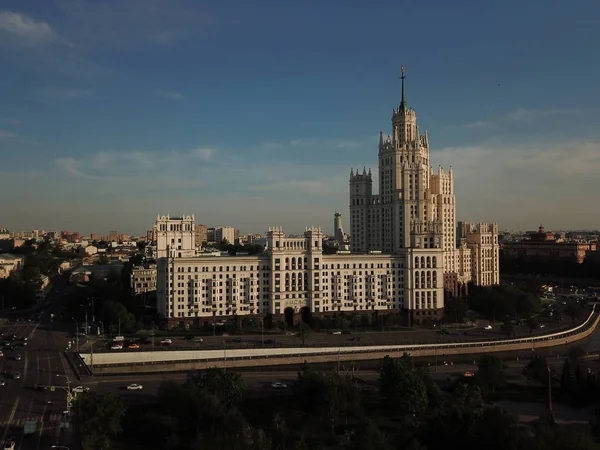Vista Panorámica Del Cielo Moscow — Foto de Stock