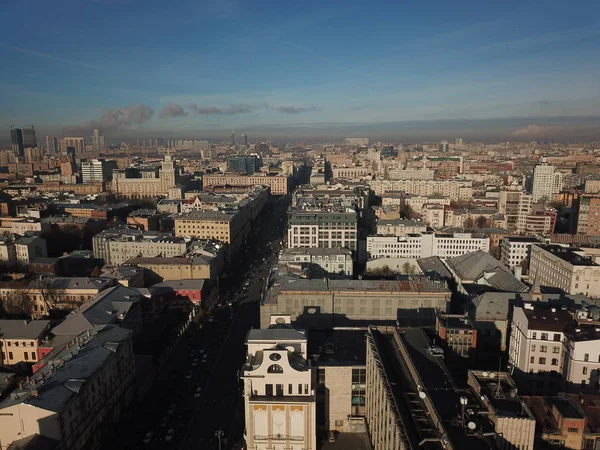 Vista Panorámica Del Cielo Moscow — Foto de Stock