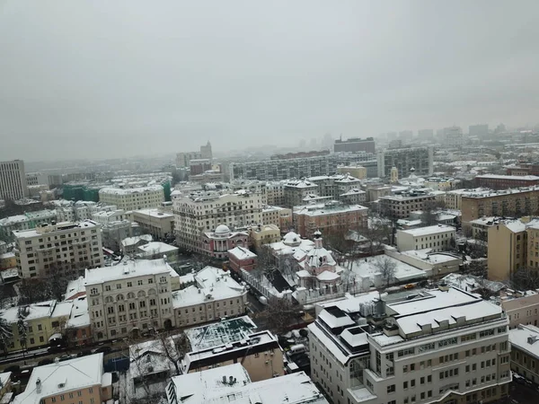 Panorama Sity Sky View Moscow — Stock Photo, Image