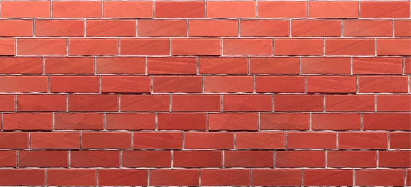 Текстура стены из красного кирпича. 3D рендеринг — стоковое фото