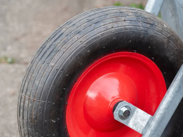 Tire of a wheelbarrow