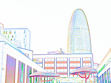 Barselona şehir binaları