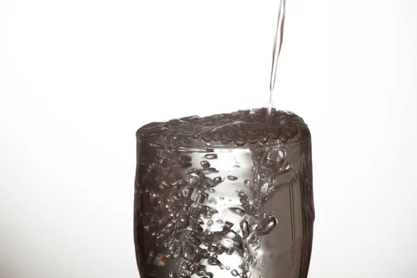 Vaso Agua Vaso Agua Con Veneno Indefinido — Foto de Stock