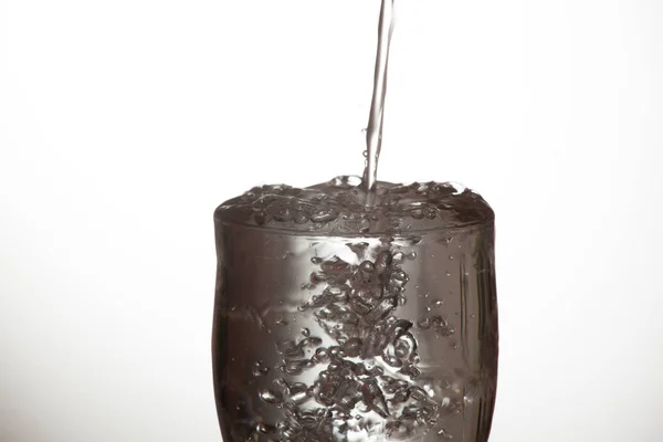 Vaso Agua Vaso Agua Con Veneno Indefinido — Foto de Stock