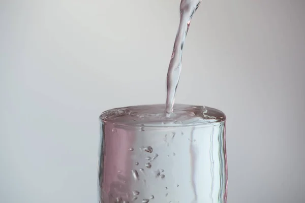 Vaso Agua Vaso Agua Con Veneno Indefinido — Foto de Stock