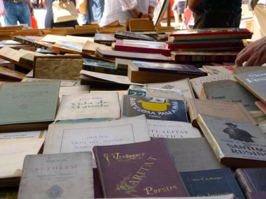 Barselona ilinin Vic şehrinin haftalık piyasası, Katalonya, Ispanya, Avrupa